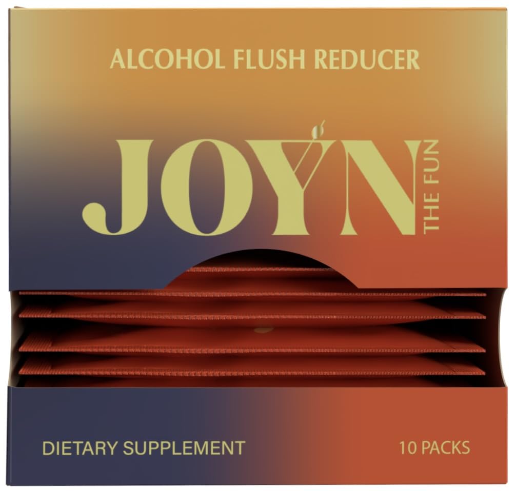 JOYN doplnok pre prevenciu sčervenanie alkoholu, detoxikácia, podpora pečene, ázijská žiara Relief 