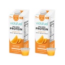 Vidafuel Protein Drink, 16g Protein per 2oz Shot, 32 fl oz Carton, 2 pack, Citrus, Collagen and Whey Drink, Žiadne umelé sladidlá