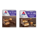 Atkins Endulge Čokoláda Caramel Mousse Bar 5 Gróf a Caramel Nut Chew Bar 5 Gróf Bundle
