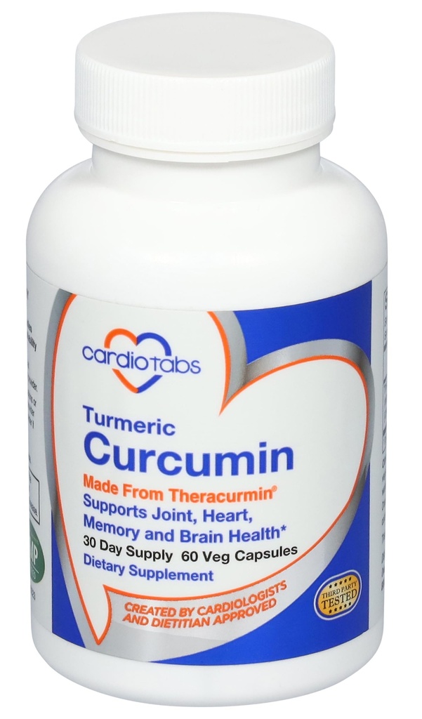 Turmérny kurkumín - kĺb, srdce, pamäť a mozog doplnok s 600 mg teracumín, vysoko Absorbovateľný Curcumin Doplnky, 60 Vegetariánsky kurkumín a kurkumín kapsule, 30-dňová zásoba