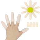 Gel Finger Cots, Finger Protector Support(14 PCS) NOVÝ MATERIÁL Finger Sleeves skvelé pre spúšť prsty, ruka ekzém, prst cracking, prst artritída a viac. (10ks dlhý + 4ks krátky)