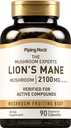Piping Rock Lions Mane Supplement Kapsule 