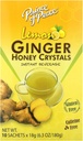 Prince of Peace Instant Natural Lemon Ginger Honey Crystals, 10 Sáčky 