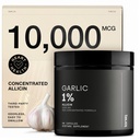 Cesnakové kapsule s 10 000mcg Allicin - Odorless - 50:1 extrakt pre Maximum Potency - Testované laboratórium tretej strany - 60 Vegetariánskych kapsúl