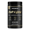 Anabolické Warfare Pump-N-Grow Muscle Pump Supplement Caffeine Free Pre Cvičenie s L-Citrulline, L-Arginine, Beta-Alanine (Au Naturel 30 Servings)