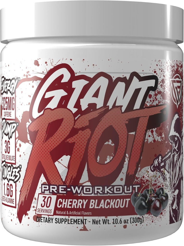 Powder pre-Work-Work (30 servings, Cherry Blackout)