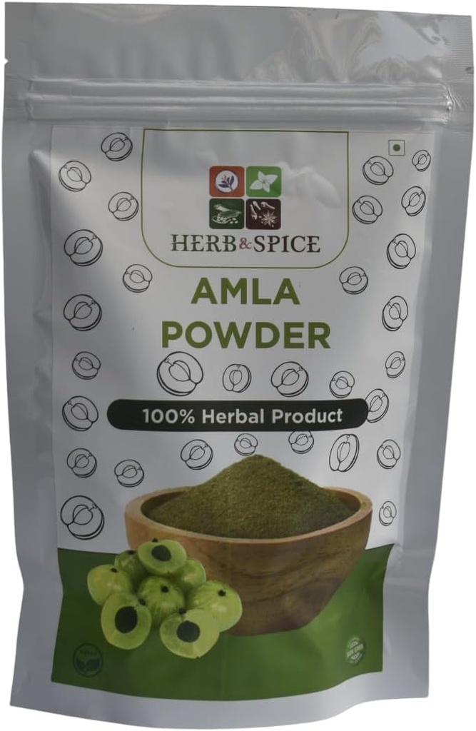Amla Powder - Holy Basil, Immune Support, Vitamín C pre imunitný systém, Vegan, Kosher, Ayurvedic Superfood, Antioxidanty, NeGMO Amla Powder (227 Gram)
