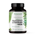 Emerald Labs Glukozamín a chondroitín s MSM - Bone Health & Joint Health Supplement - Gluten-Free - 120 Kapsule (30-Deň dodávky)