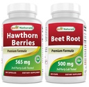 Hawthorn Berry 565 mg & Repa Root prášok 500 Mg