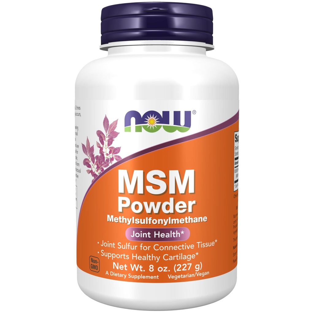 TERAZ potravinové doplnky, MSM (metylsulfonylmetán) prášok, podporuje zdravú kartiláž*, spoločné zdravie*, 8-Ounce