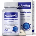 6- v-1 komplex horčíka, 420 mg čistý glycinát horečnatý, doplnok horčíka s GABA, 5- HTP, L- teanín, L- tyrozín, vegetarián a vysoká absorpcia, 60 kapsúl