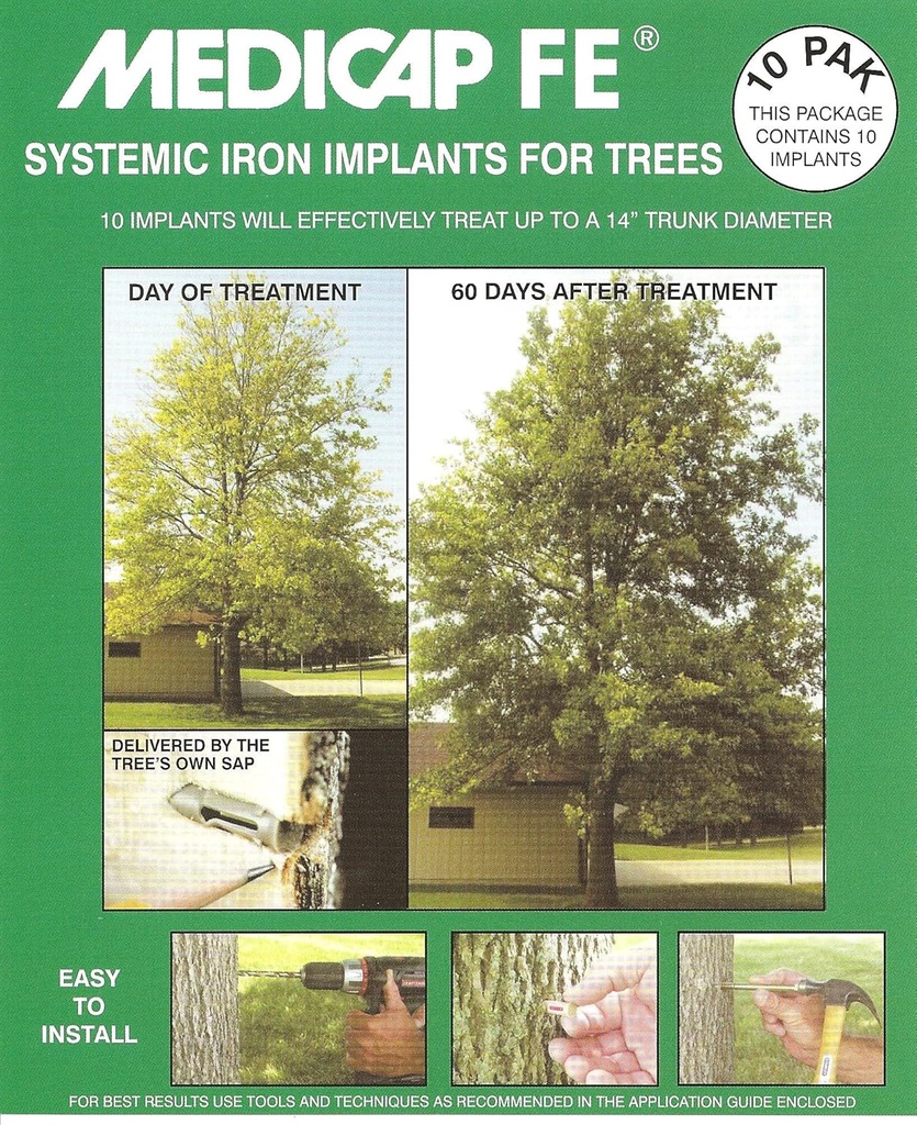 FE FE1210 Systemic Iron Tree Implantant, balenie po 10