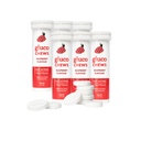 Glucochews Malinová Glukóza Tablety 60 Tablety (10 na Tube, 6 Vreckové rúry) 