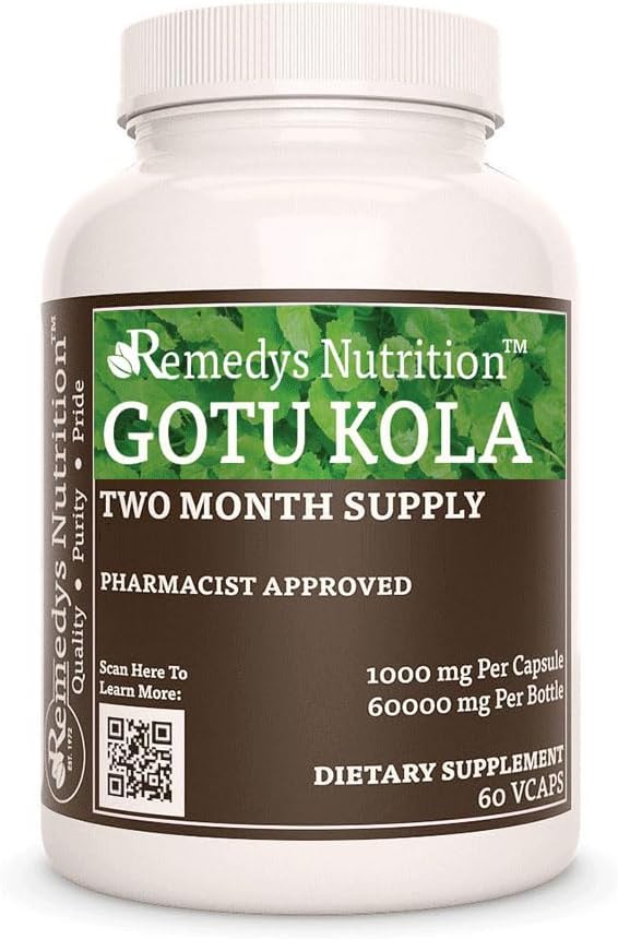 Remedy výživy Gotu Kola (Brahmi) 