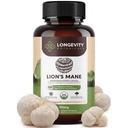 Organické Lions Mane Supplement Kapsule (120) 