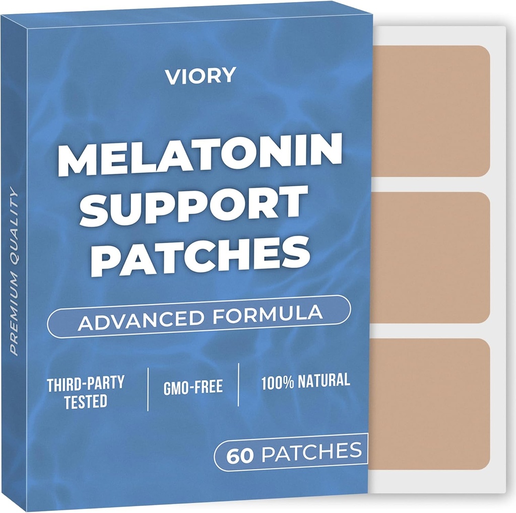 Melatonín Spánok Patches pre dospelých Extra sila 