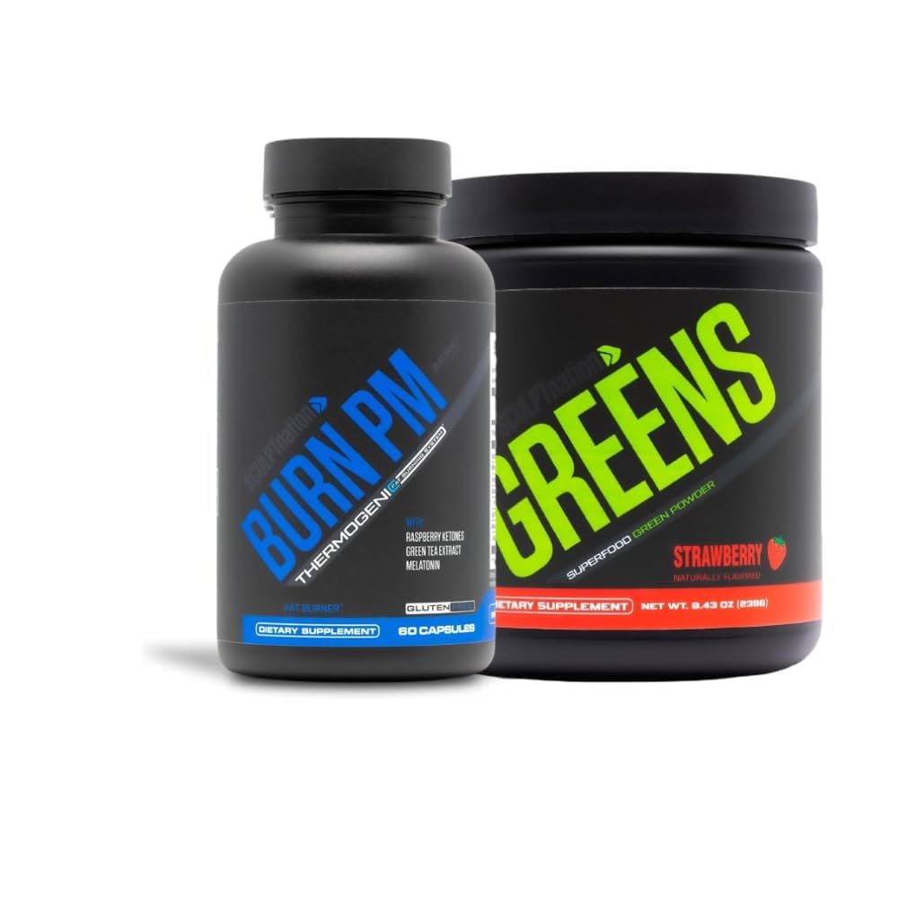 Sculpt Nation by V Shred Burn PM a Premium Greens Strawberry Bundle