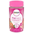 Centrum prenatálnych multivitamínových guličiek s DHA a kyselinou listovou, zmiešané Berry a oranžové príchute - 60 gróf, 30 dní