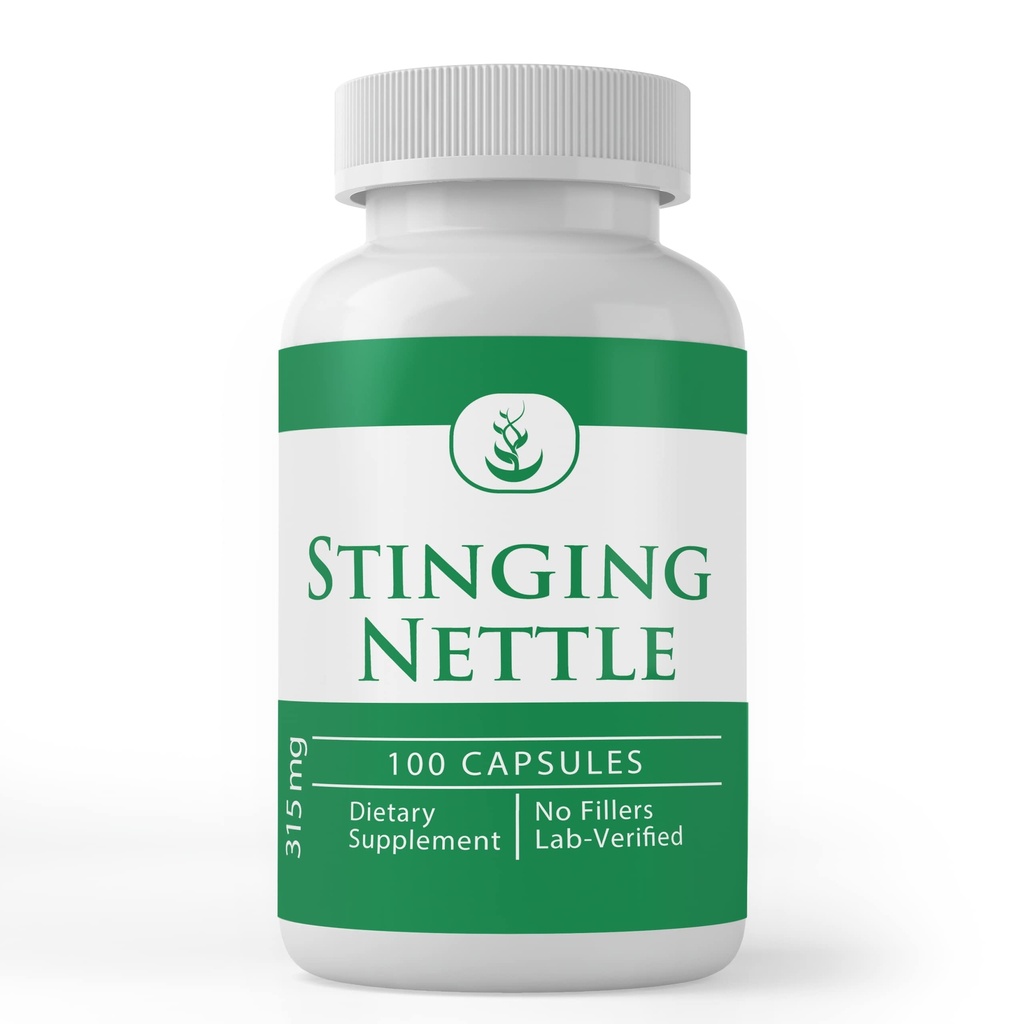 PURE ORIGINÁL SUROVINY Stinging Nettle (100 Kapsule) Leaf Always Pure, No Additives Or Fillers, Lab Overified