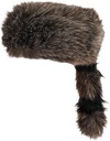 Rhode Island Novelty Raccoon chvostový klobúk, jeden za poriadok