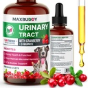 MaxBuddy Natural UTI Liečba Podpora - Brusnice močovej Tract infekcie starostlivosť a prevencia pomoc pre mačky a psy 