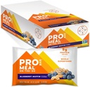 PROBAR - MÄSO Bar, Čučoriedková muffin, Non-GMO, Gluten-Free, Zdravé, Plant-Based, Celo-Potraviny zložiek, Prírodná energia (12 Počet)