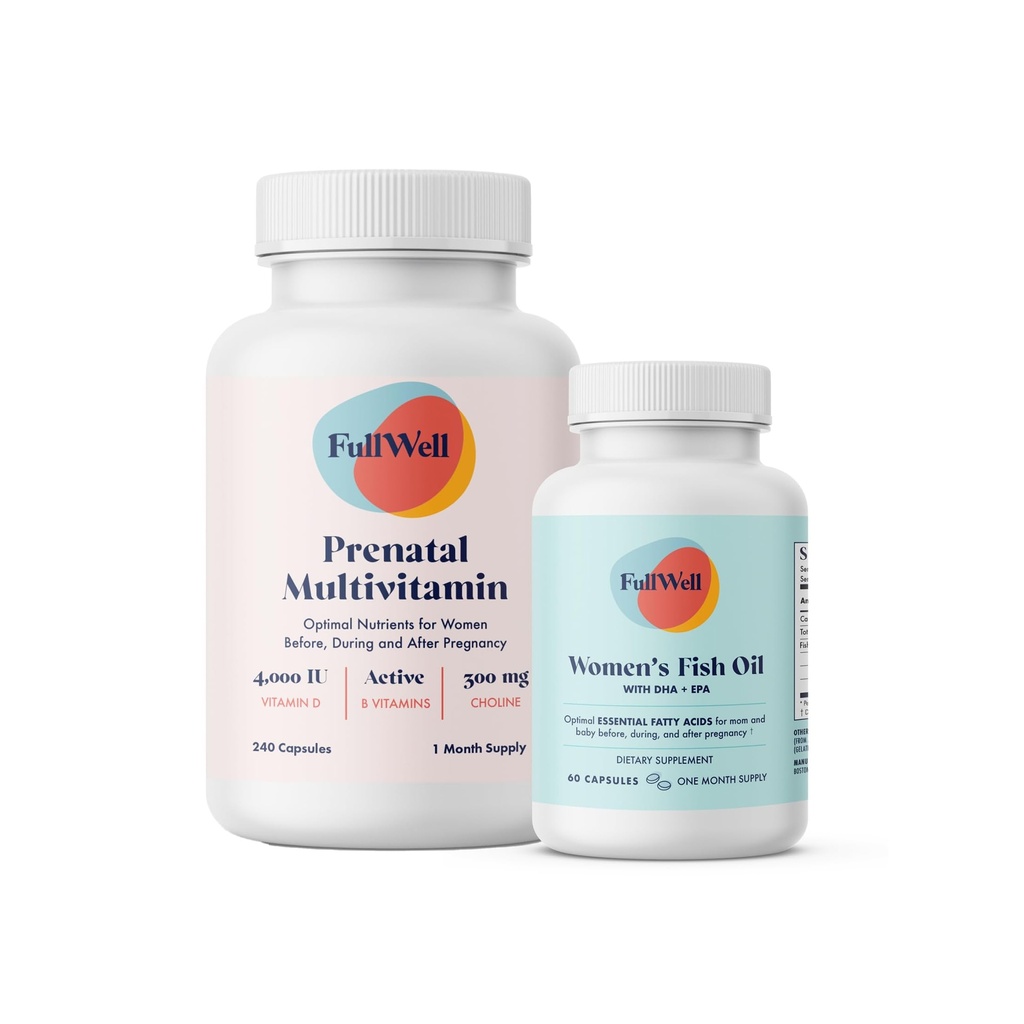 FullWell prenatálny vitamín + DHA  Vitálne nutrienty 
