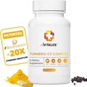 Turmeric Curcumin Supplement 60 Servings - podporuje spoločné zdravie 