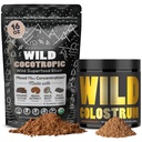 Cocotropic Organic Mushrom Cacao Mix (16oz) a Colostrum Powder (5.22oz) Bundle for Gut Health and Energy