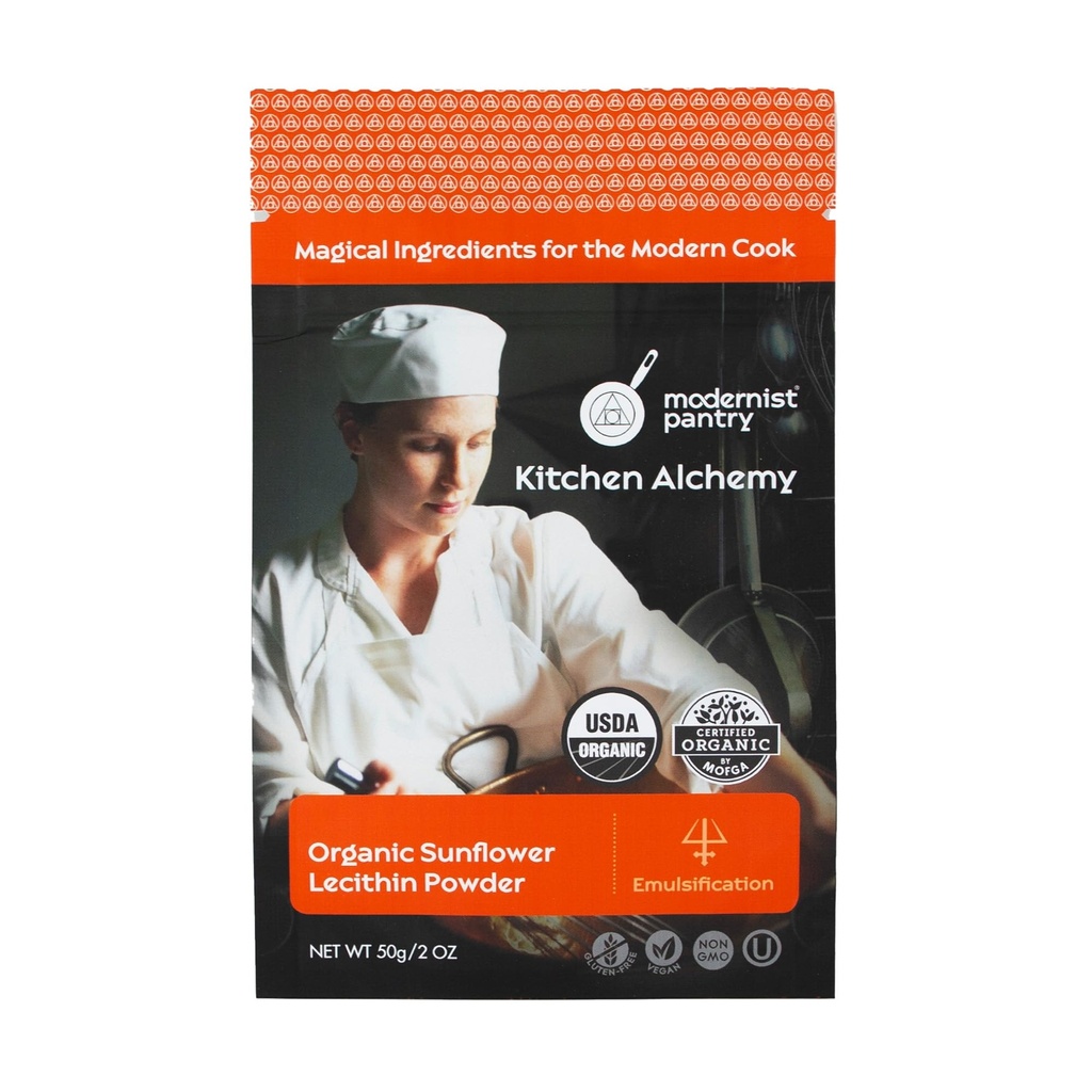 Organický slnečnicový lecitín prášok Gluten-Free Vegan OU Kosher Certified - 50g/2oz