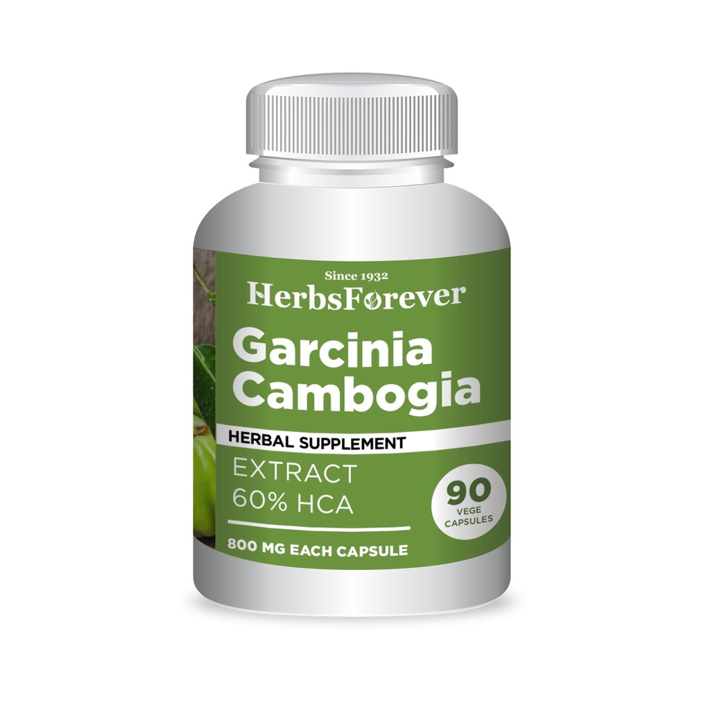 Bylinné navždy Garcinia Cambogia extrakt doplnok 