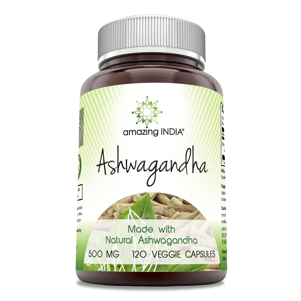 Amazing India Ashwagandha Supplement 