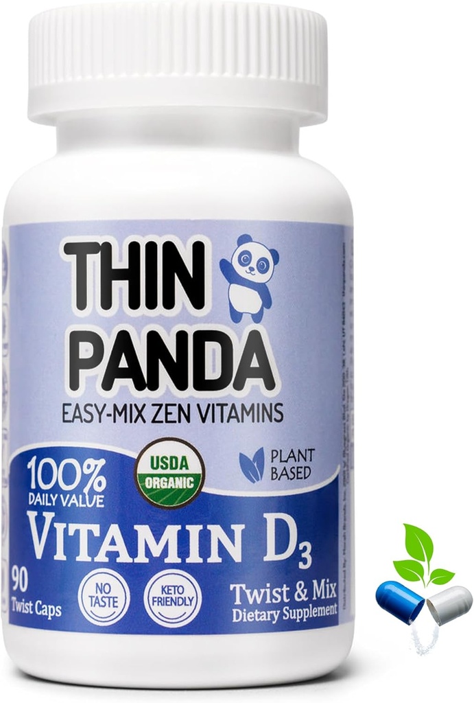 100% organické vitamín D3 doplnok 