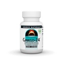 Zdroj Naturals Ginkgo-24 - Ginkgo Biloba Extract 120 mg podporuje duševnú prítomnosť - 60 tabliet