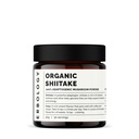 Erbology Organic Shiitake Mushroom Powder 50 Servisné služby - 11% Betaglukány - Imunita a energia - Lentinula edodes - Malý dávkový - Trvalo udržateľný rast v Európe - Vegan - Non-GMO - Žiadne pridané výplne