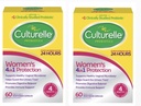 Culturelle Women as Healthy Balance Daily Probiotics for Women - Supports Digestive, Vaginal and Immune Health, Occasional Diarea, Gas & Bloating - Non-GMO 60ct (2 - Pack) (2)