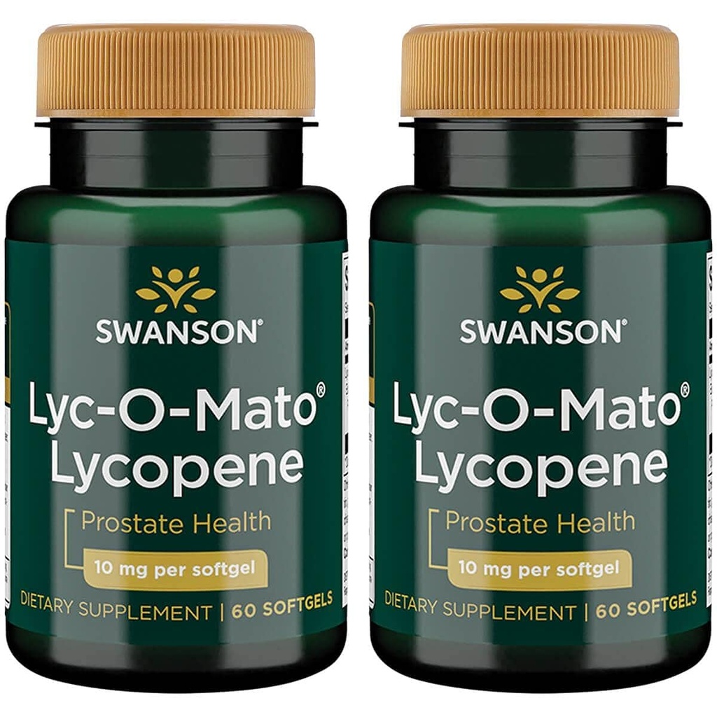 Swanson Lyc-O-Mato Lycopene 10 Milligrams 60 Sgels (2 balenia)