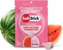 SaltStick Fastchew Electrolyte Replacement Tablets for Rehydration, Packet of 10 tablets, Watermelon, 10 count