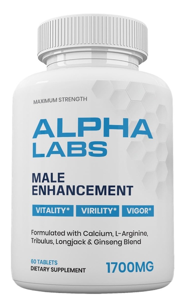 Zonata Oficiálne Alpha Labs Diétny doplnok pre mužov, Prírodný vzorec pre udržanie energie a výkon úrovne, Alphalabs Najlepšie Recenzie (60 tabliet)