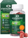 Eyetamins Nurtureyes Očné zdravie Gummy pre deti - 30 Easy-to-Chew, Mango Gummies - Oftalmológ-tvorené deti očné vitamíny - prírodné, Vegan, a non-GMO Formula