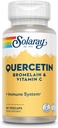 SOLARAY Quercetin, Hypromelóza a vitamín C, 60 VegCaps