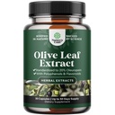 Silné Olive Leaf Extract Kapsule - Vysoká sila Antioxidant Supplement s Pure Olive Leaf s 20% Oleuropein - Bylinné srdce zdravie Supplement - Vegan Non-GMO & Gluten Free (1 mesiac dodávky)