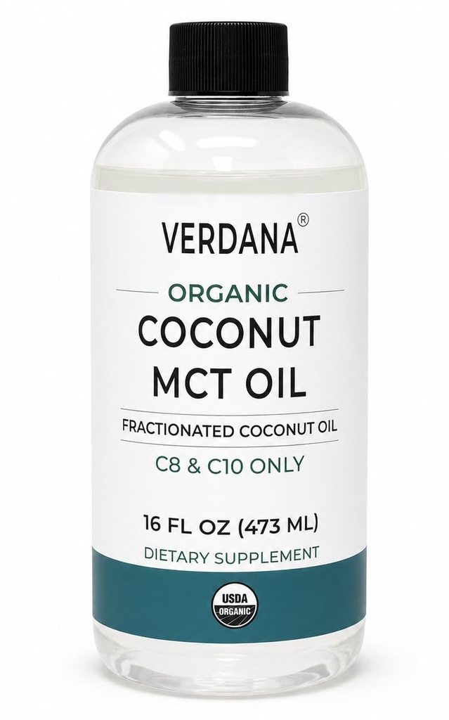 Verdana Organic MCT Oil 16 oz 