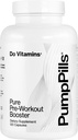 PumpaPills Doplnky k oxidu dusnatého pre mužov a ženy - L Citruline L Arginine Supplement - Stimulant Free Pre Cvičenie pilulky - Oxid dusnatý Booster - Vegan, Paleo, Keto (120 kapsule)