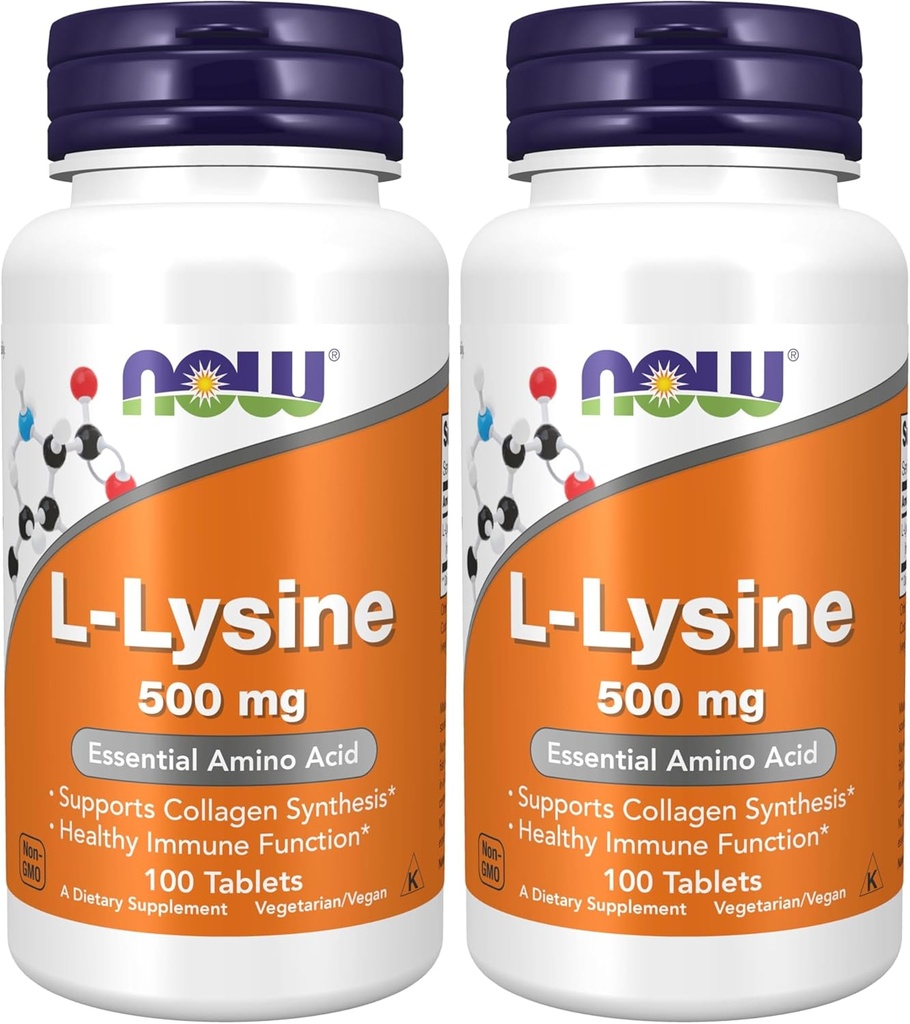 Teraz doplnky, L-lyzín (L-lyzín hydrochlorid) 500 mg, Aminokyselina, 100 g/l (balík po 2)