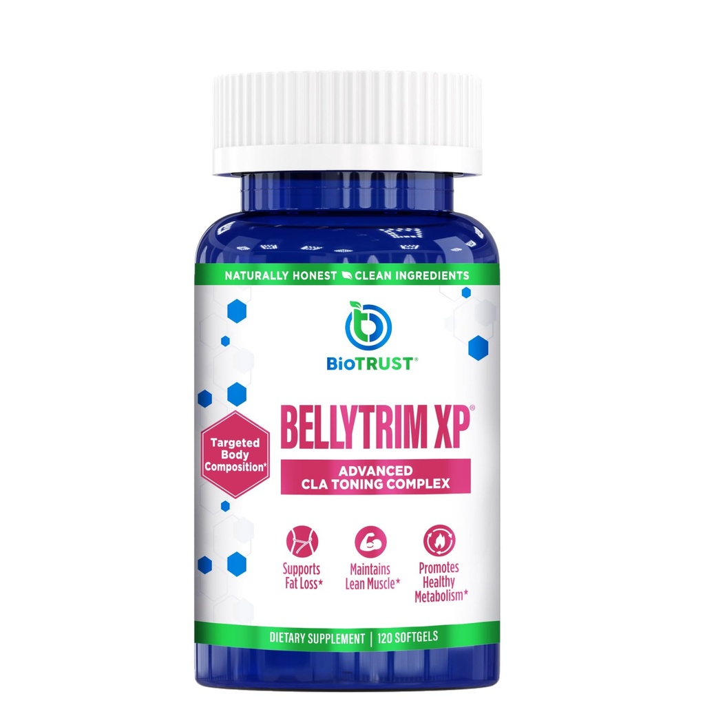 BioTrust BellyTrim XP Advanced CLA Toning Supplement, Konjugovaná kyselina linolová (60 porcií)