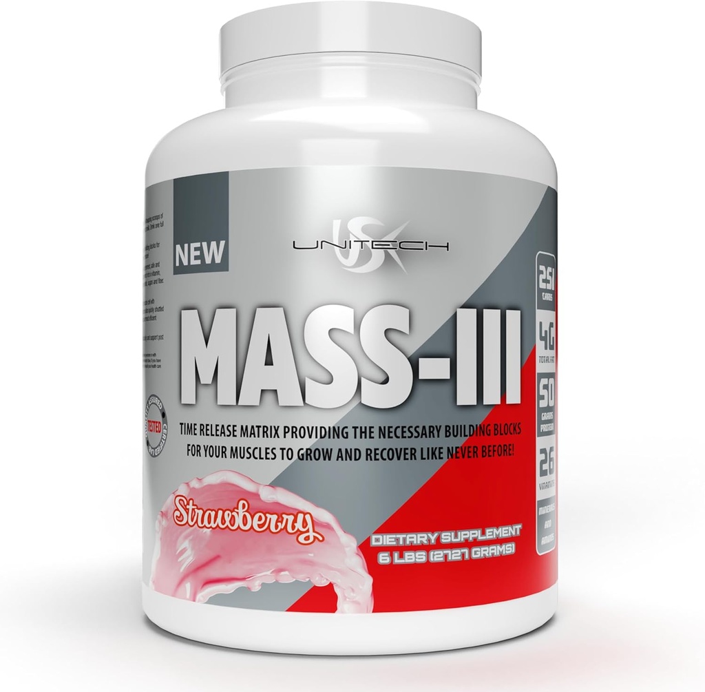 Unitech USK Mass Rawberry Powder 
