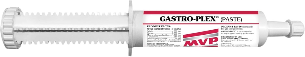MVP Gastro-Plex pasta 5-Pack (10 dávok) Žalúdočný stres Relief pasta pre kone