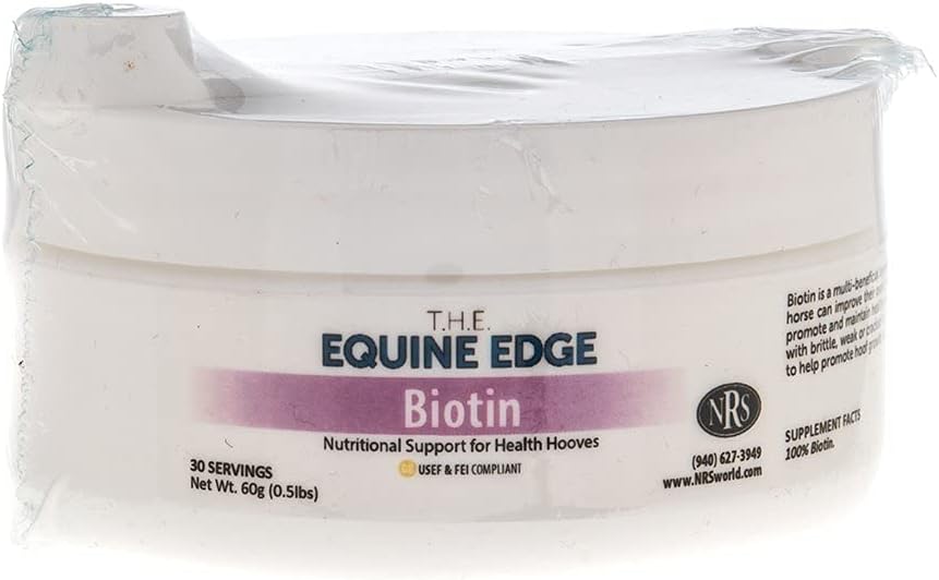Equine Edge THEBIO30 Biotin 30 slúži