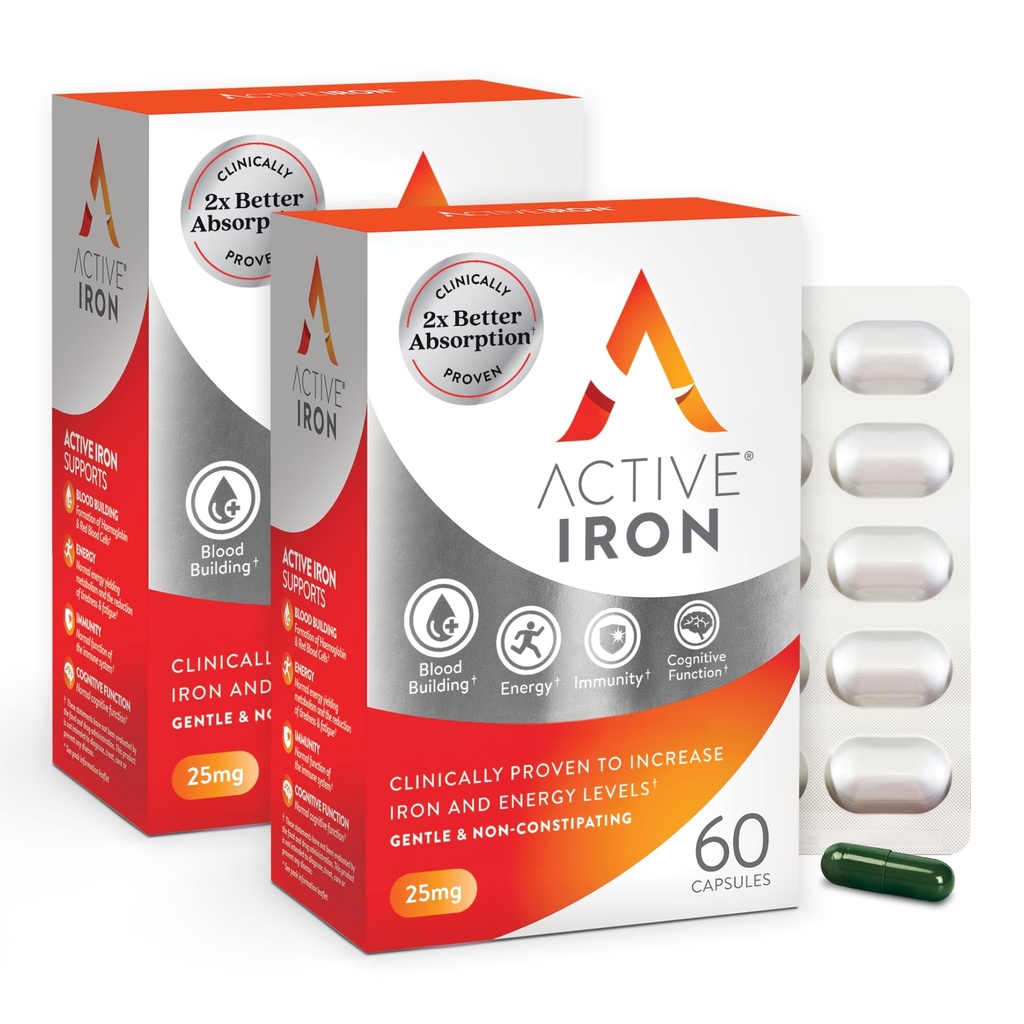 Aktívne železo doplnok 25mg 